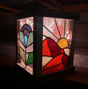 Stained Glass Lantern