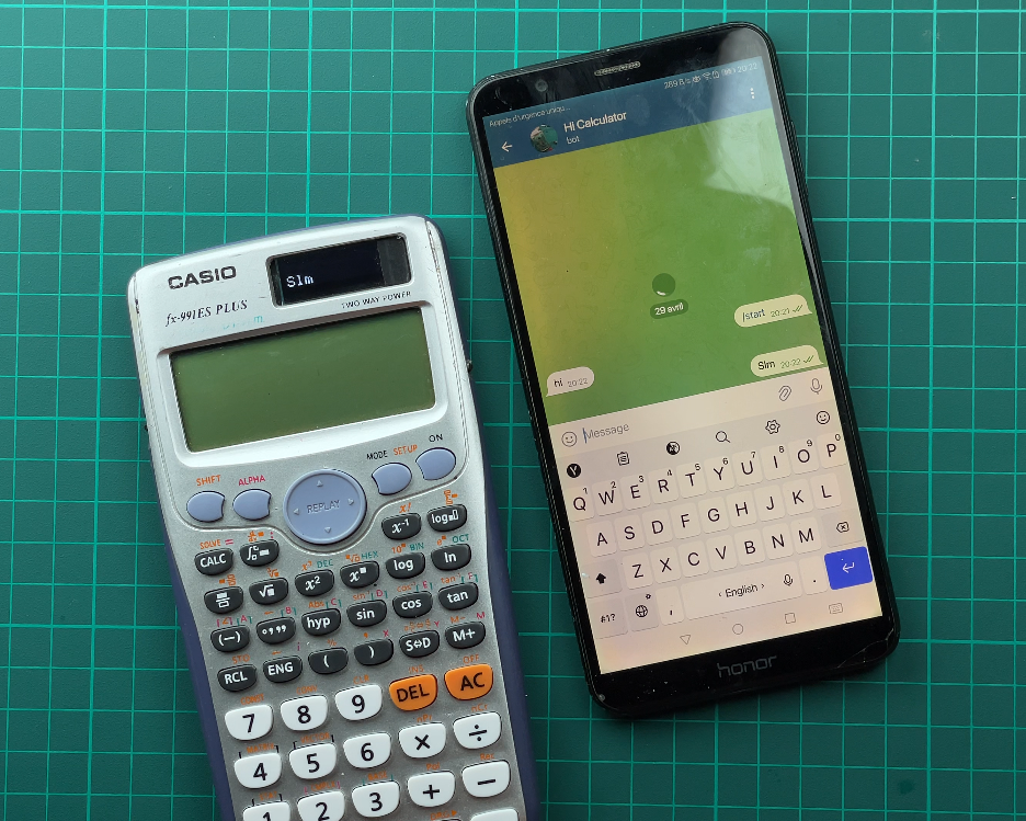 Turning a Casio Calculator Into an AI Device Using ESP32
