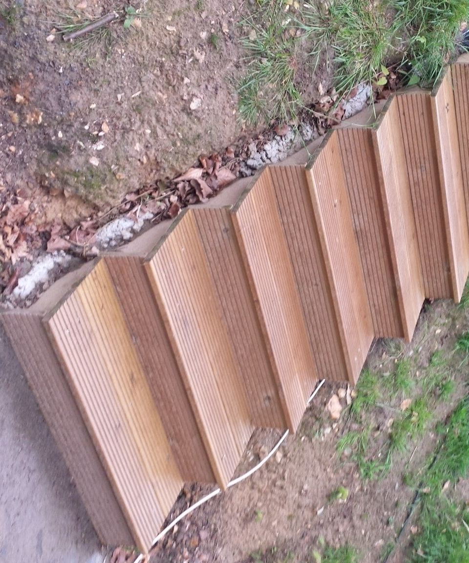 Easy Garden Stairs