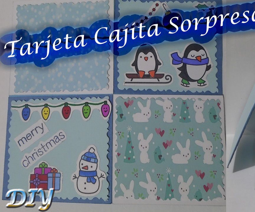 Tarjeta Cajita Sorpresa