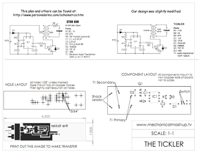 Simple Flashlight Taser Wiring Diagram Taser Wiring Flashlig