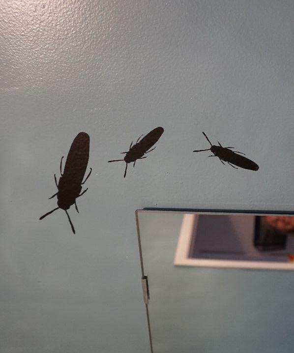 Personal Bug Stickers With Silhouette Portrait