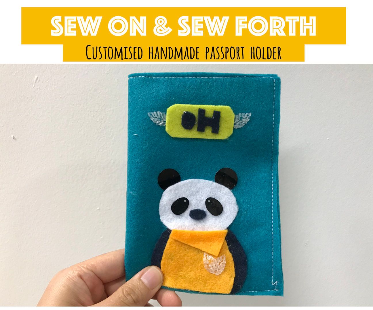 Felt Passport Holder for Beginners