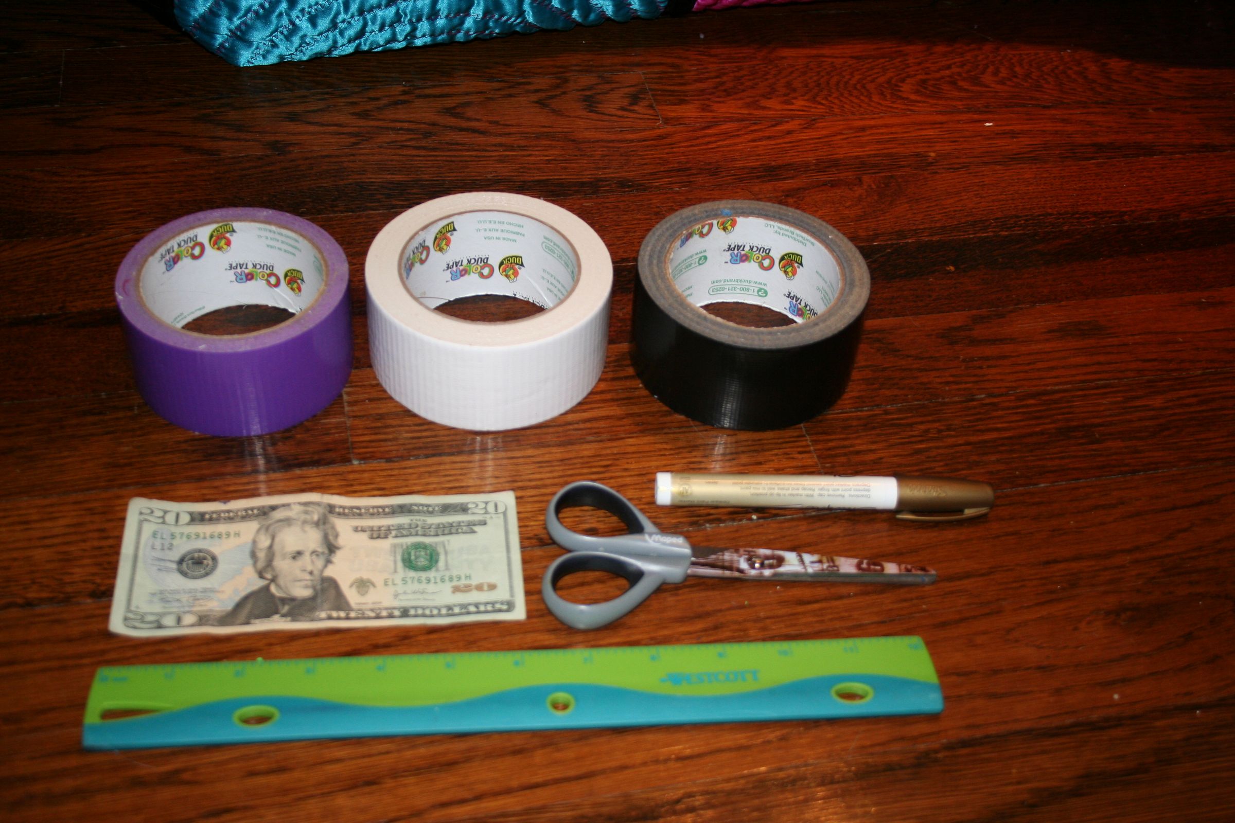 How to Make a Duct Tape Wallet With a Diagonal Pattern.