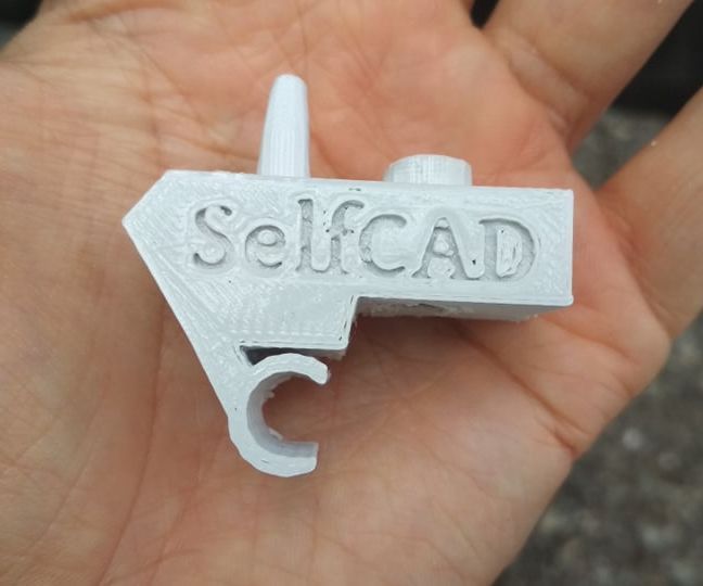 Model and Print a Visor Clip for Your Car | SelfCAD