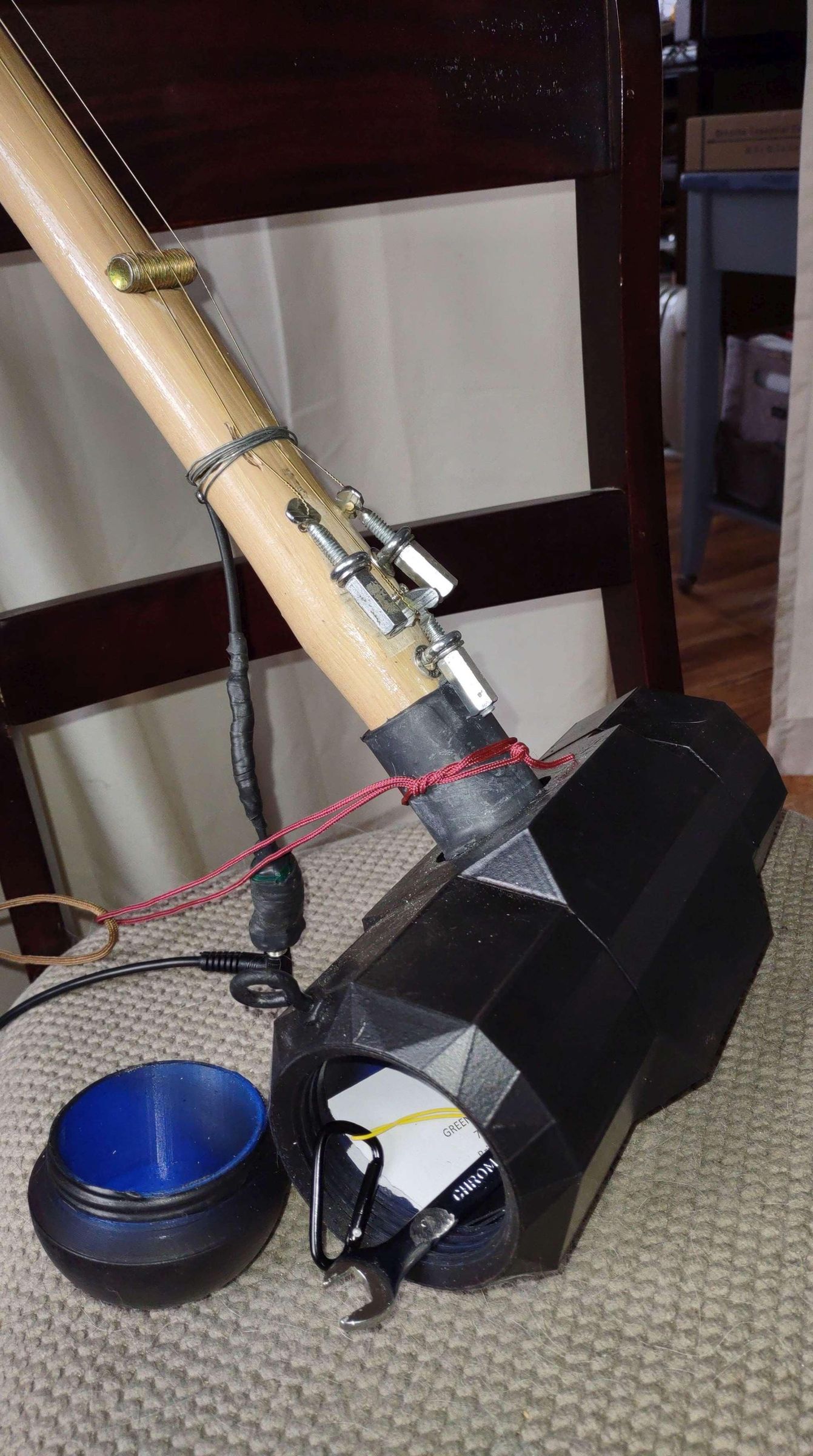 3 String Guitar Made From Hardware Store Parts the Sledgehammer 8