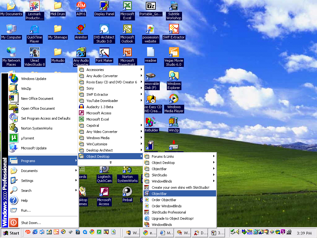 Windows 2000 Screenshot