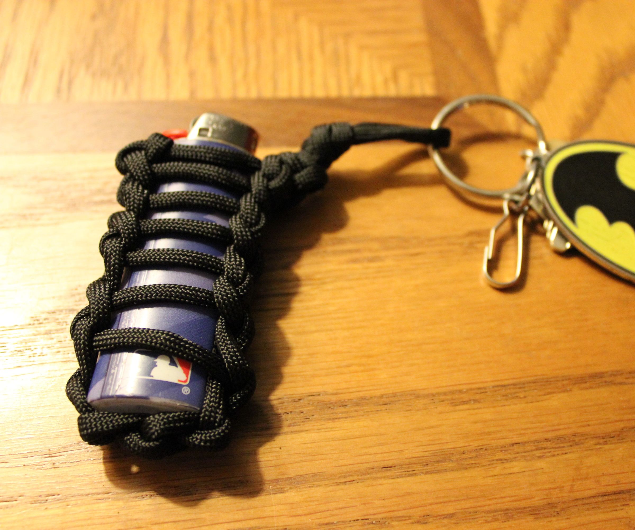 Paracord Lighter Wrap Keychain
