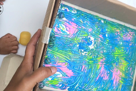 Painting With Marbles