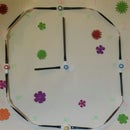 Teach a child to tell the time with a Strawbees clock
