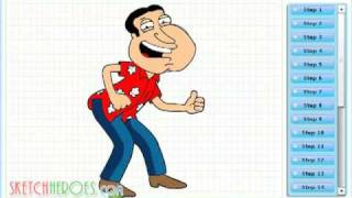 How to Draw Glen Quagmire (Family Guy)