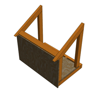 Apply the Back Exterior Sheeting