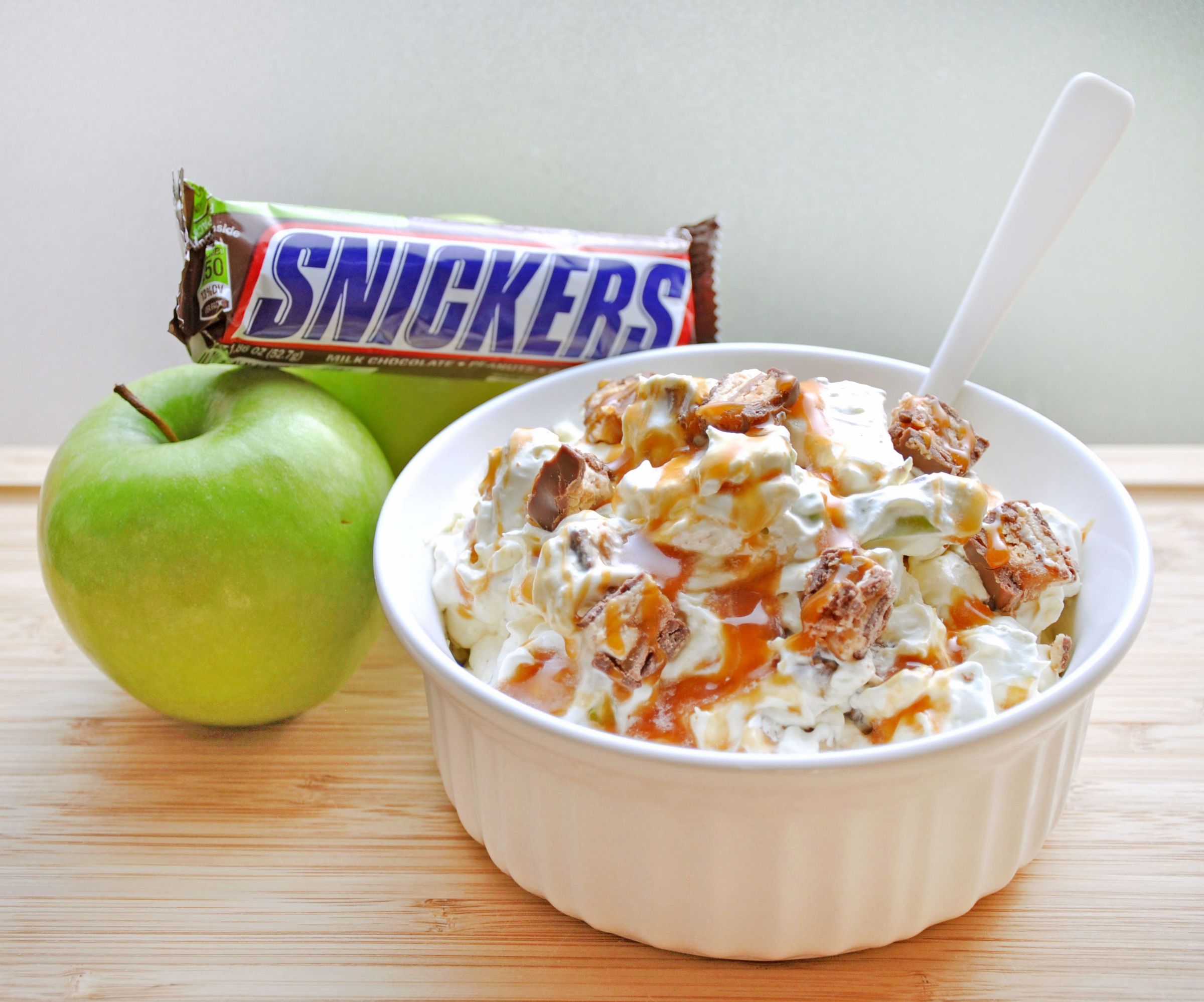 Snickers Caramel Apple Salad