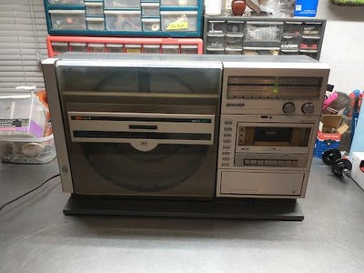Sharp VZ-3000 Record Player Restoration
