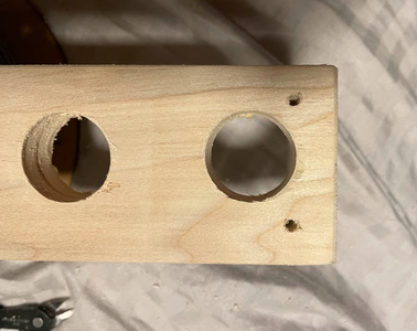 Pre-drill Mounting Holes