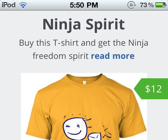 Our Printed T-Shirt Campaign