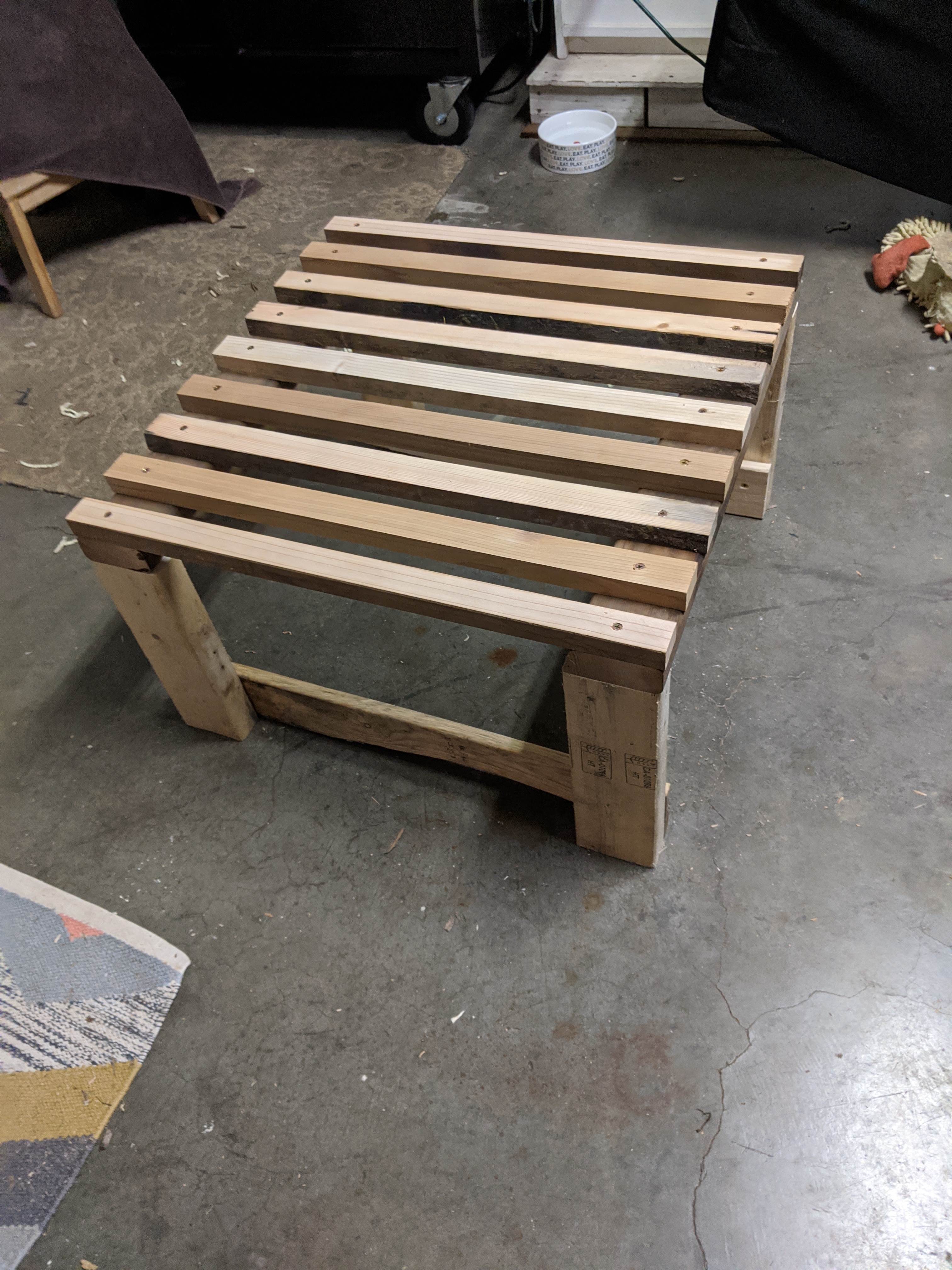 Rain Barrel Stand 4 Steps Instructables