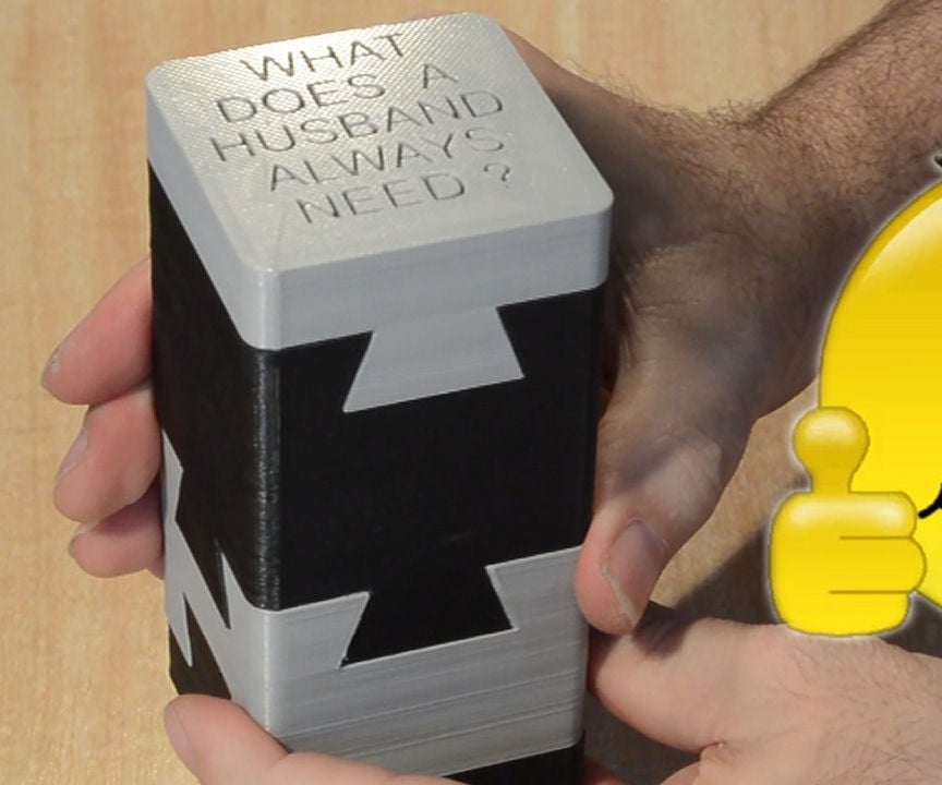 Impossible Dovetail Novelty Gift Box 3 Steps Instructables