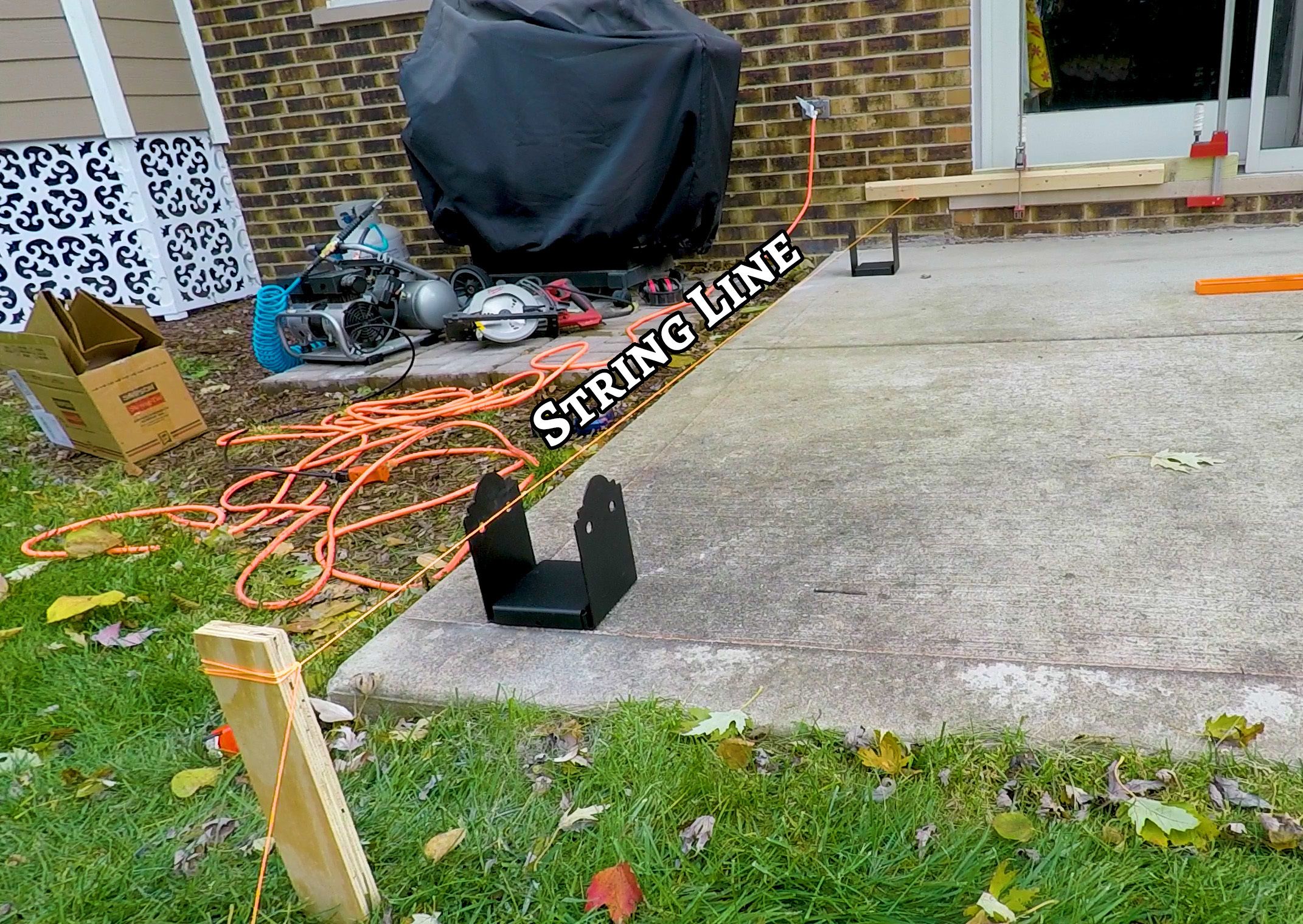 How to Build a Pergola on a Concrete Patio in Two Days 18 Steps (with Pictures) Instructables