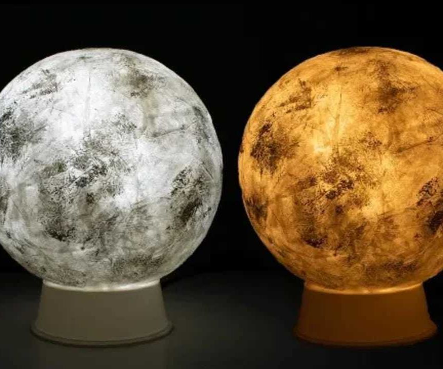 DIY Night Moon Lamp