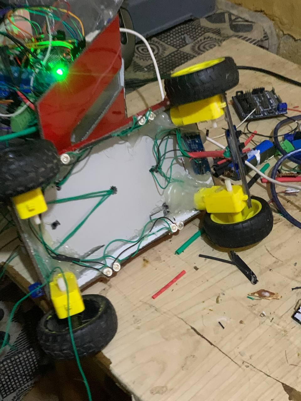 Wiring Medibot – Connecting Components As Per the Schematics