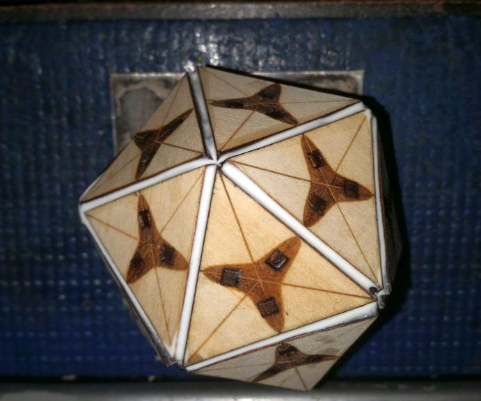 Lasercut Icosahedron (regular)