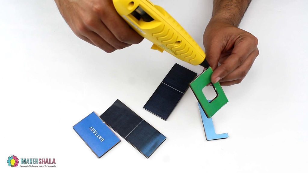Use the Parts Shown Below to Make the Battery Module.