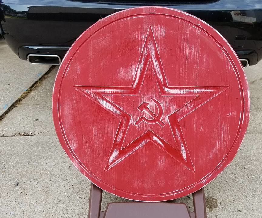 Red Star Distressed 