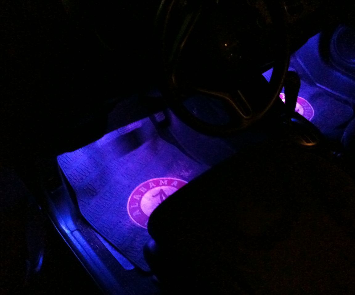 Dome Light Triggered LED Footwell Lighting for a 2010 Honda Fit