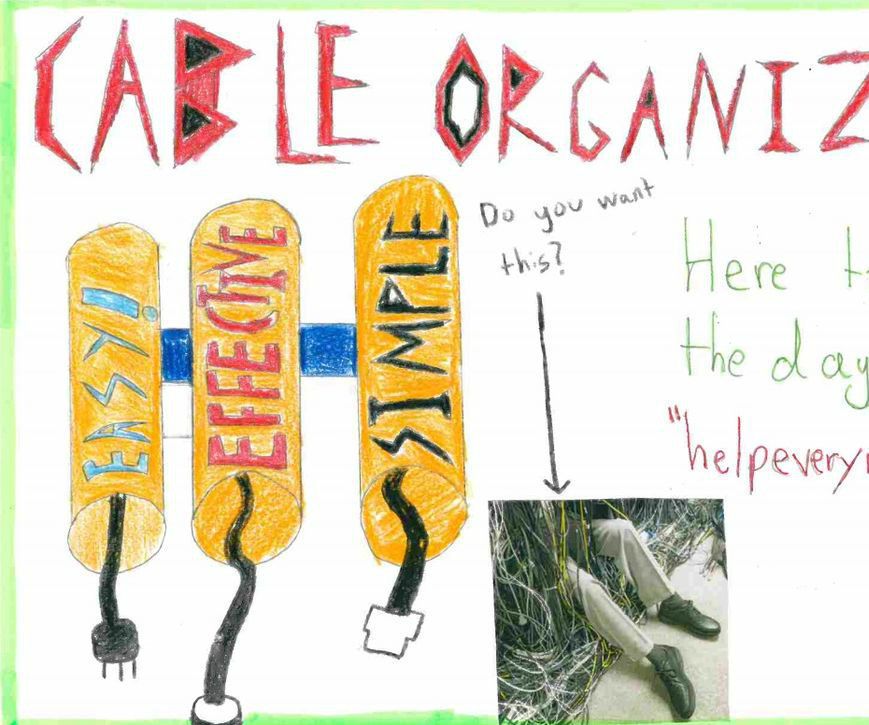 Easy & Simple Cable Organizer