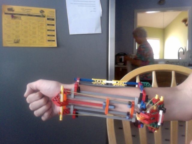 Knex Hidden Blade With Gun Attachment