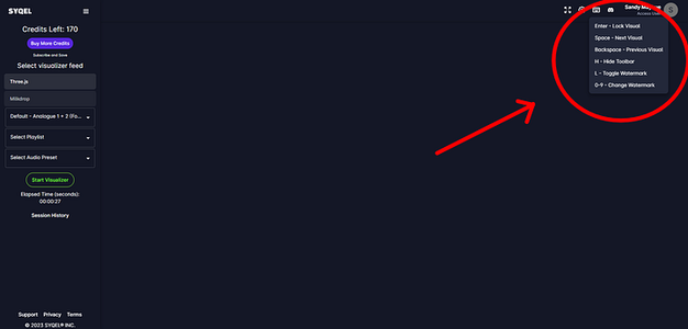 Customizing Your Visual As It’s Recording