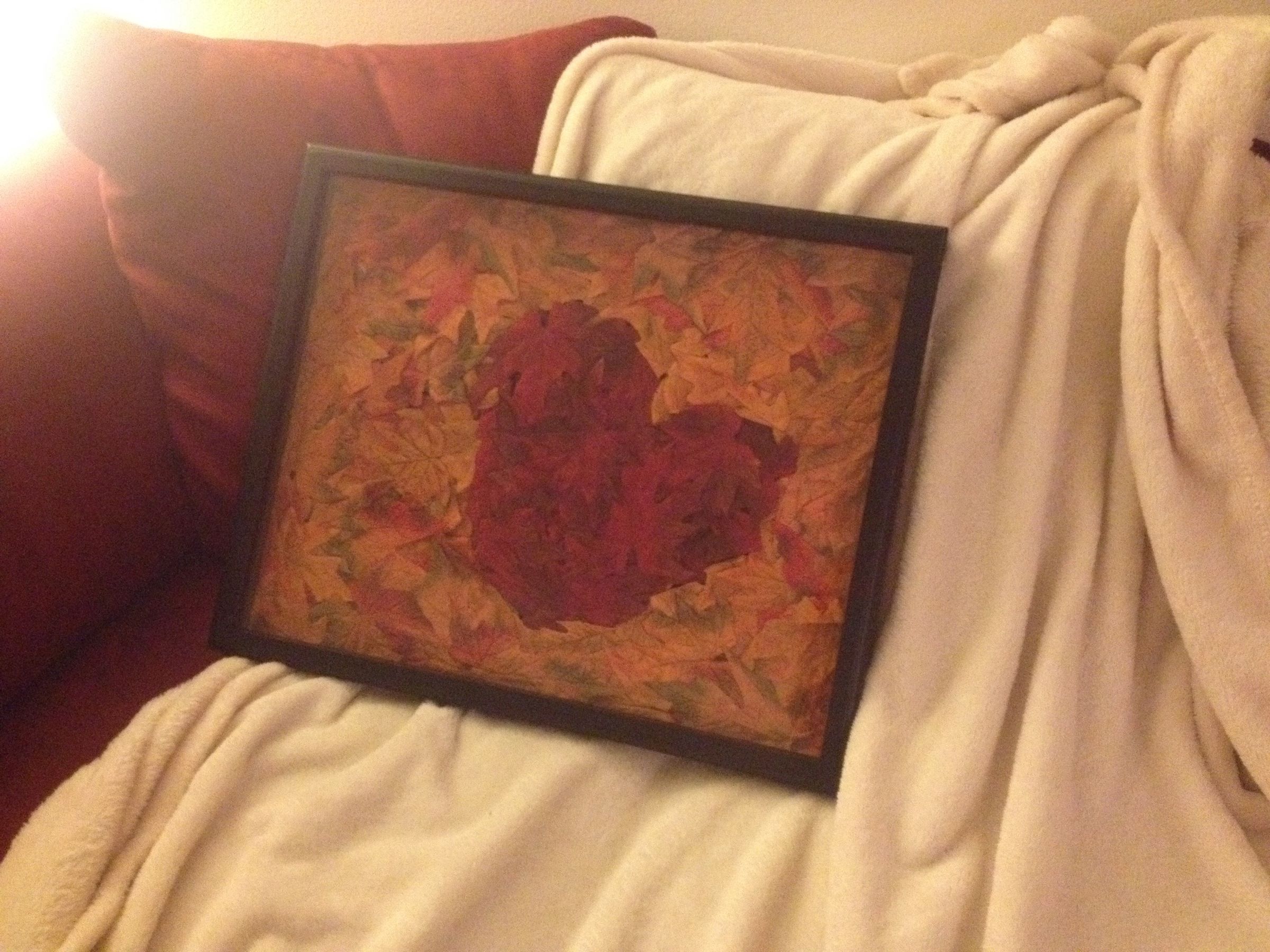 Fall Leaf Shadow Box
