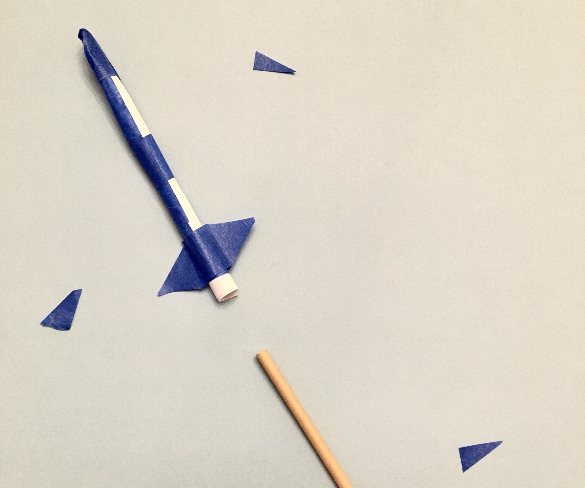 Straw Rocket Challenge