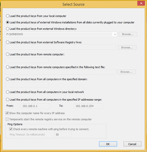 Backup User Data and Product Keys