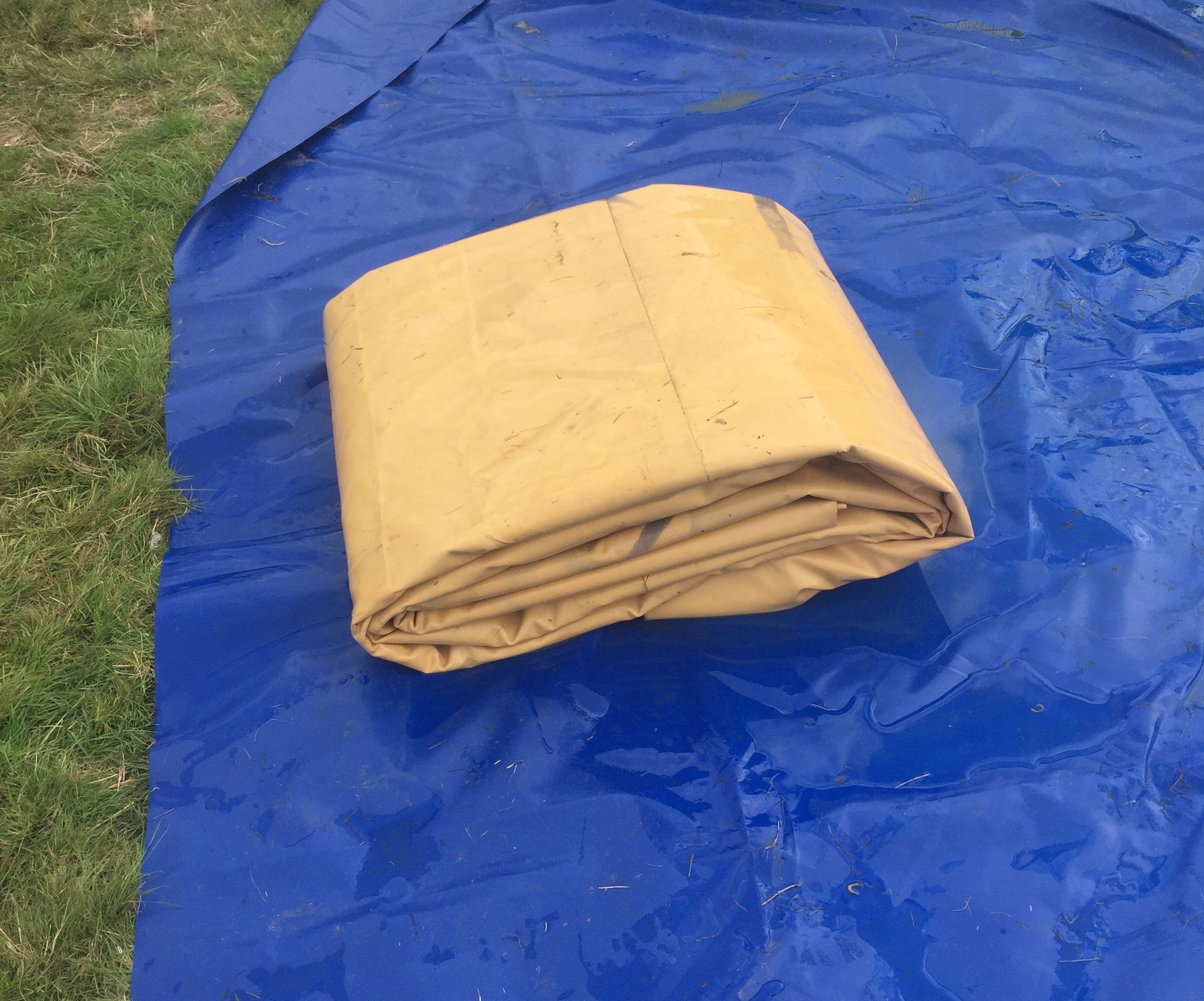 How to Fold a 10,000 Litre Bladder Tank  