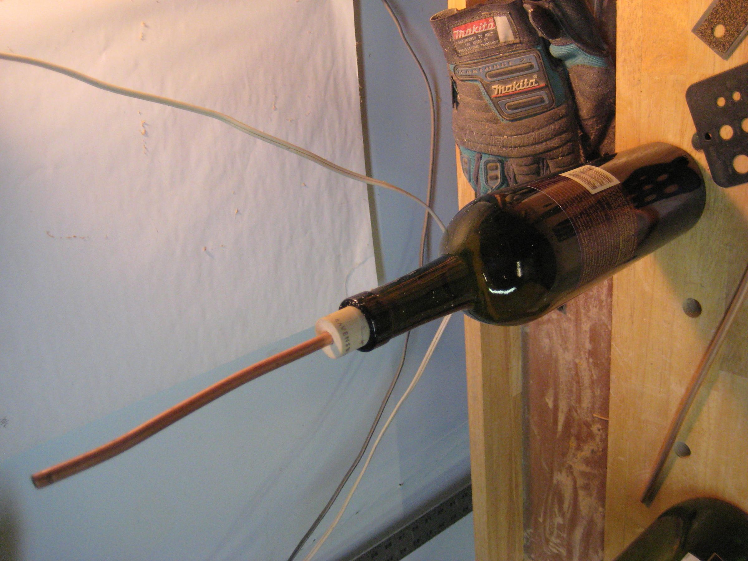 The 35cent Wine Bottle Plant Waterer 5 Steps Instructables