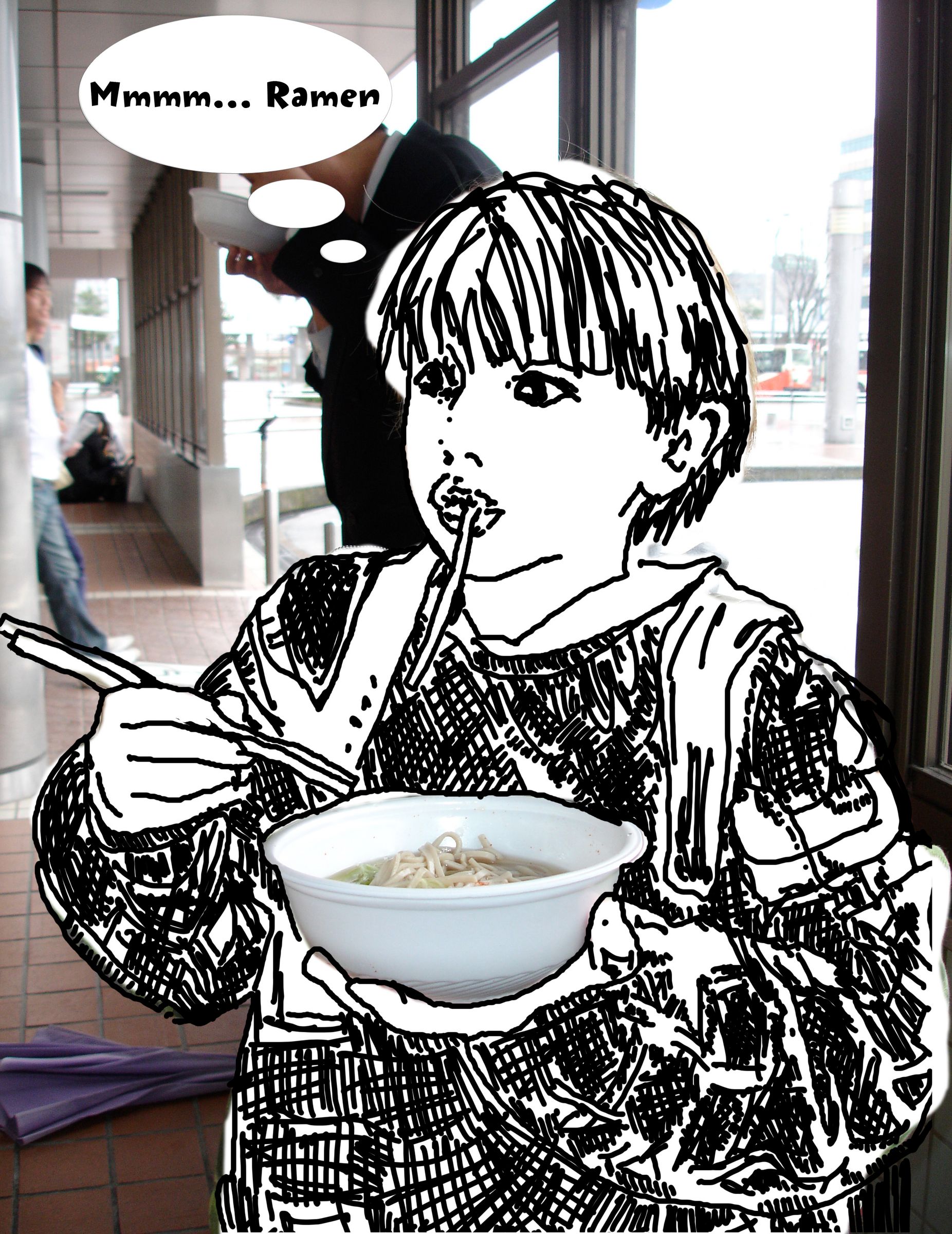 Photoshop Sketchy Technique