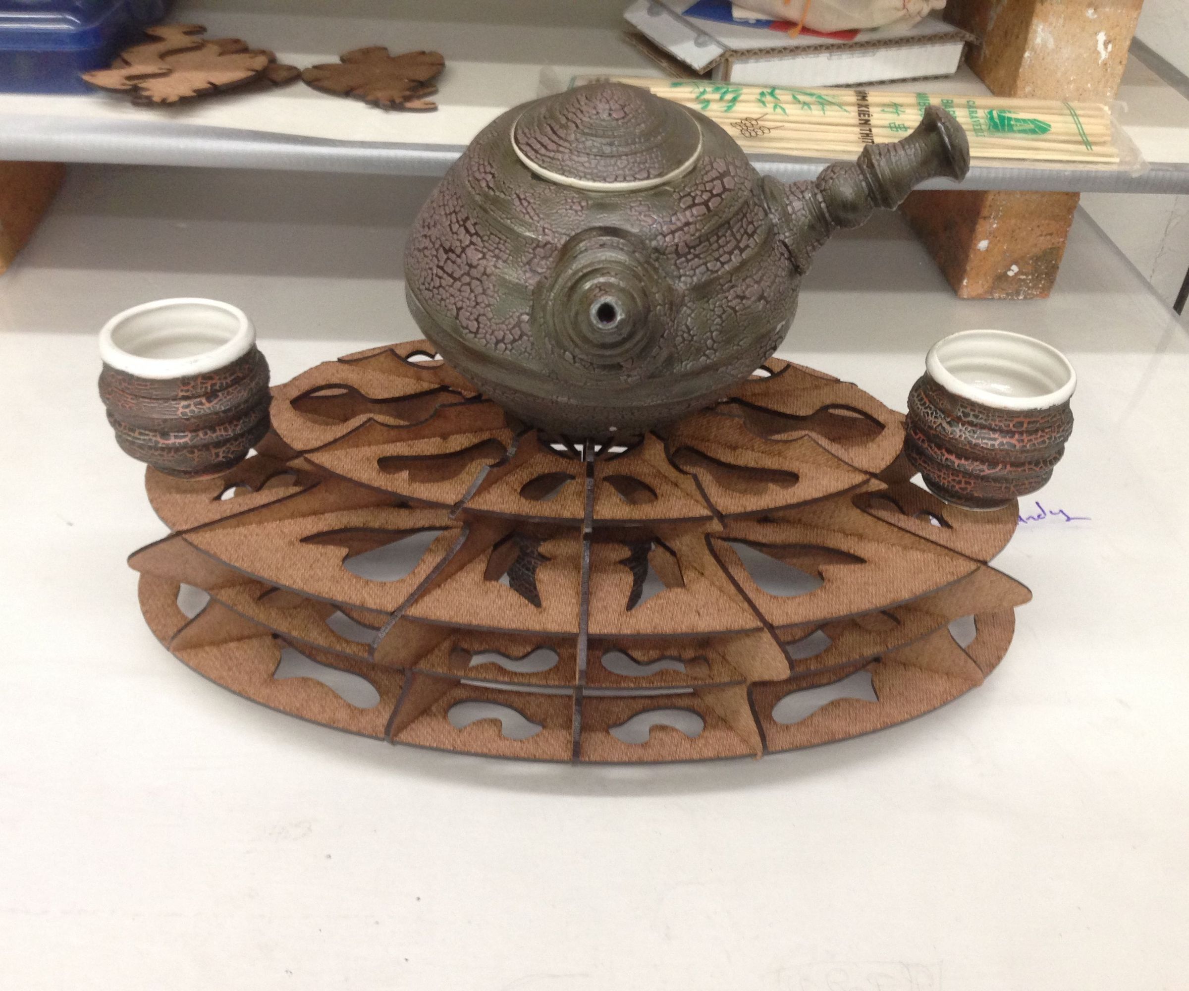Laser Cut Structures for Ceramics