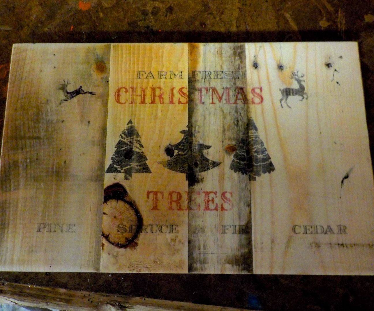 Rustic Pallet Sign