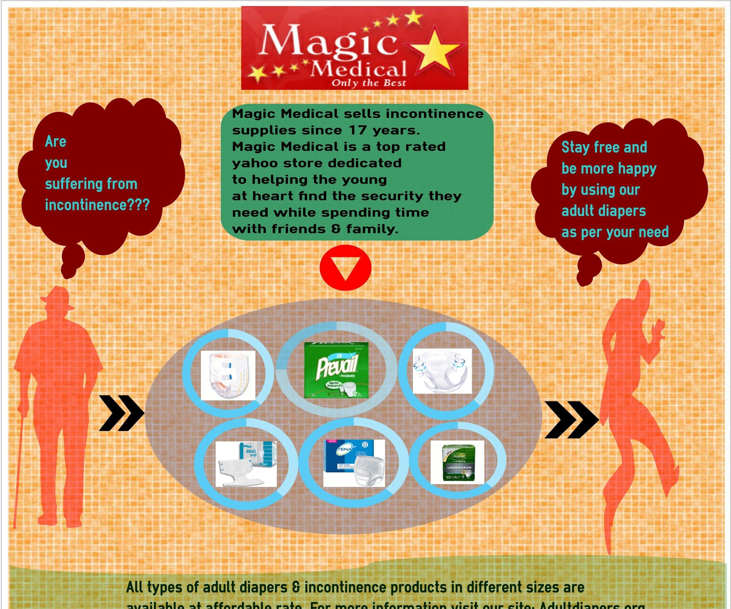 Use Adult Diapers From Magic Medical & Feel Relaxed