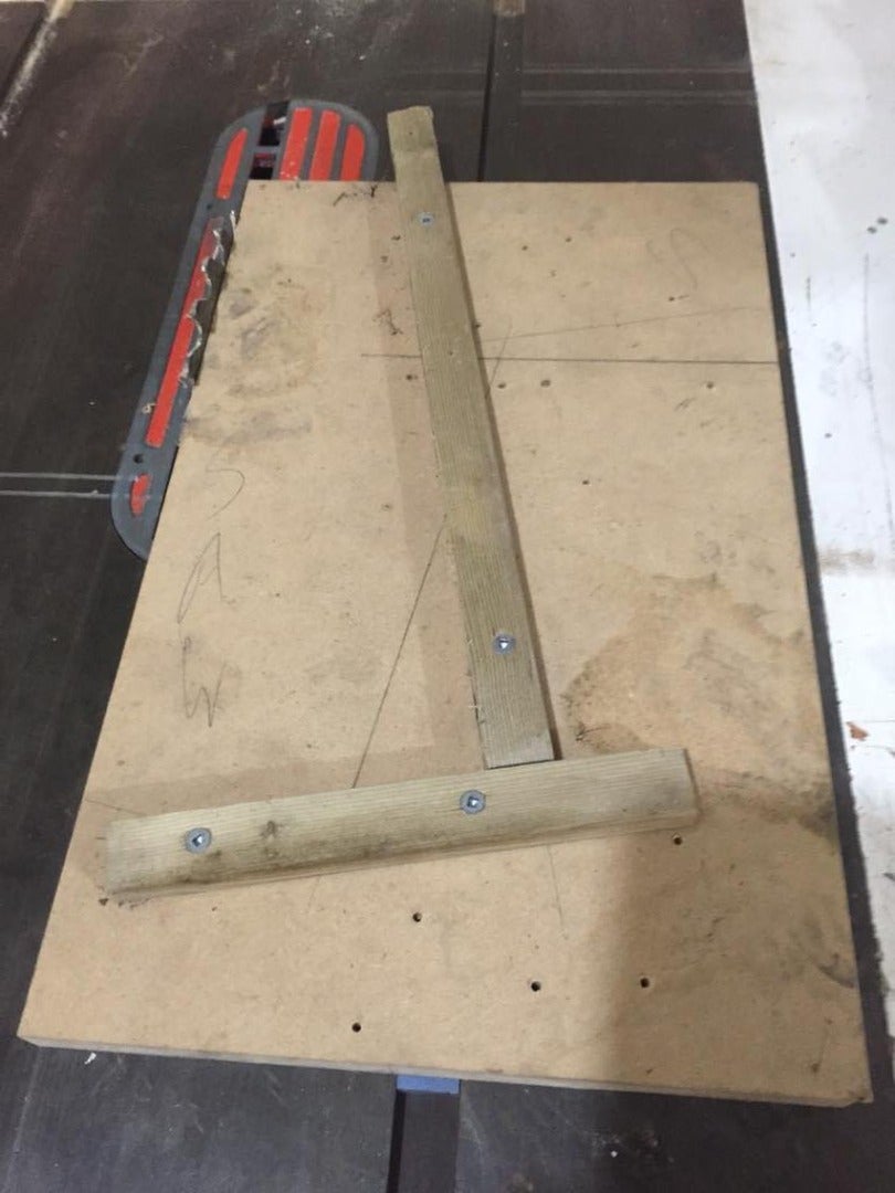 ​Drilling Cutting and Assembling Y Axis Uprights and Brace