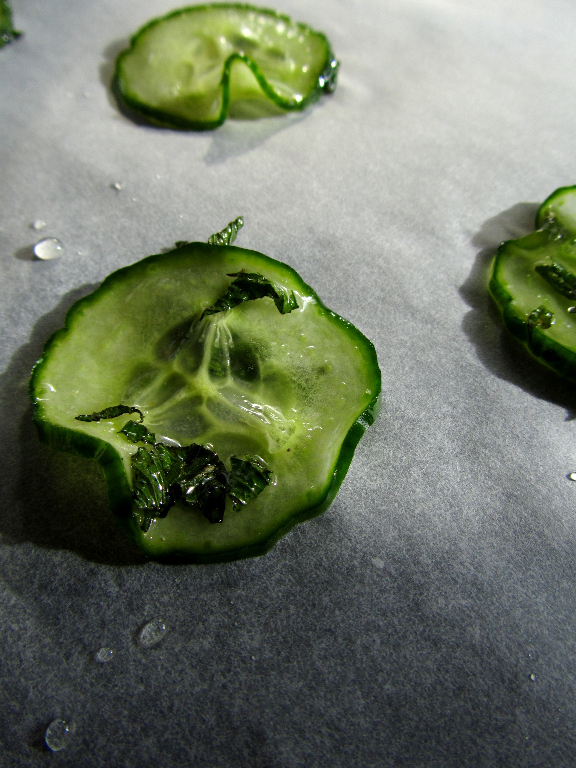 Cool Candied Cucumber