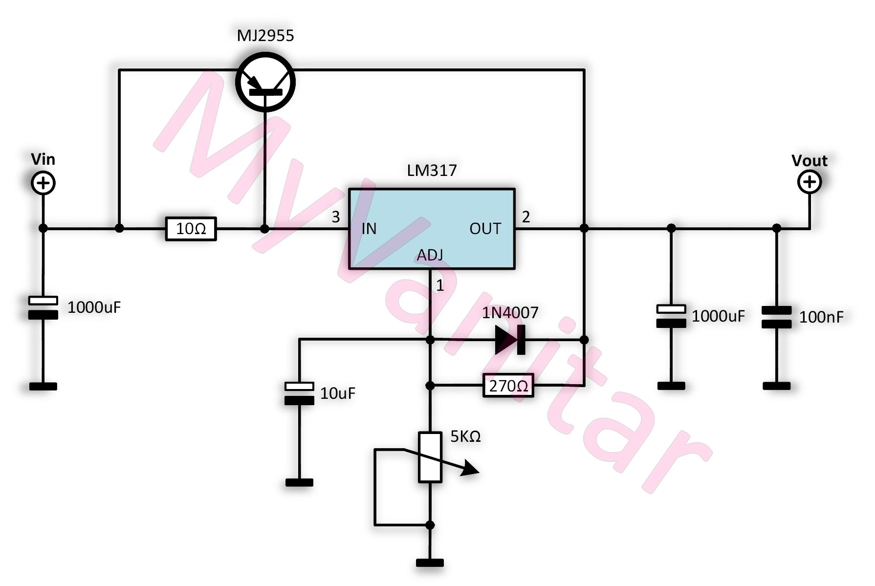 LM317 Current Boosting Secrets! 4 Steps Instructables