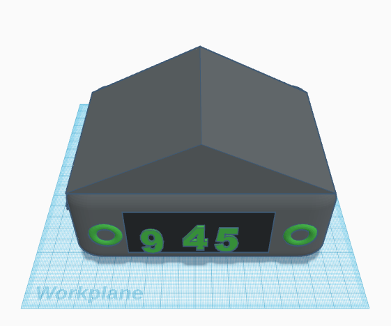 Alarm Clock Tinkercad
