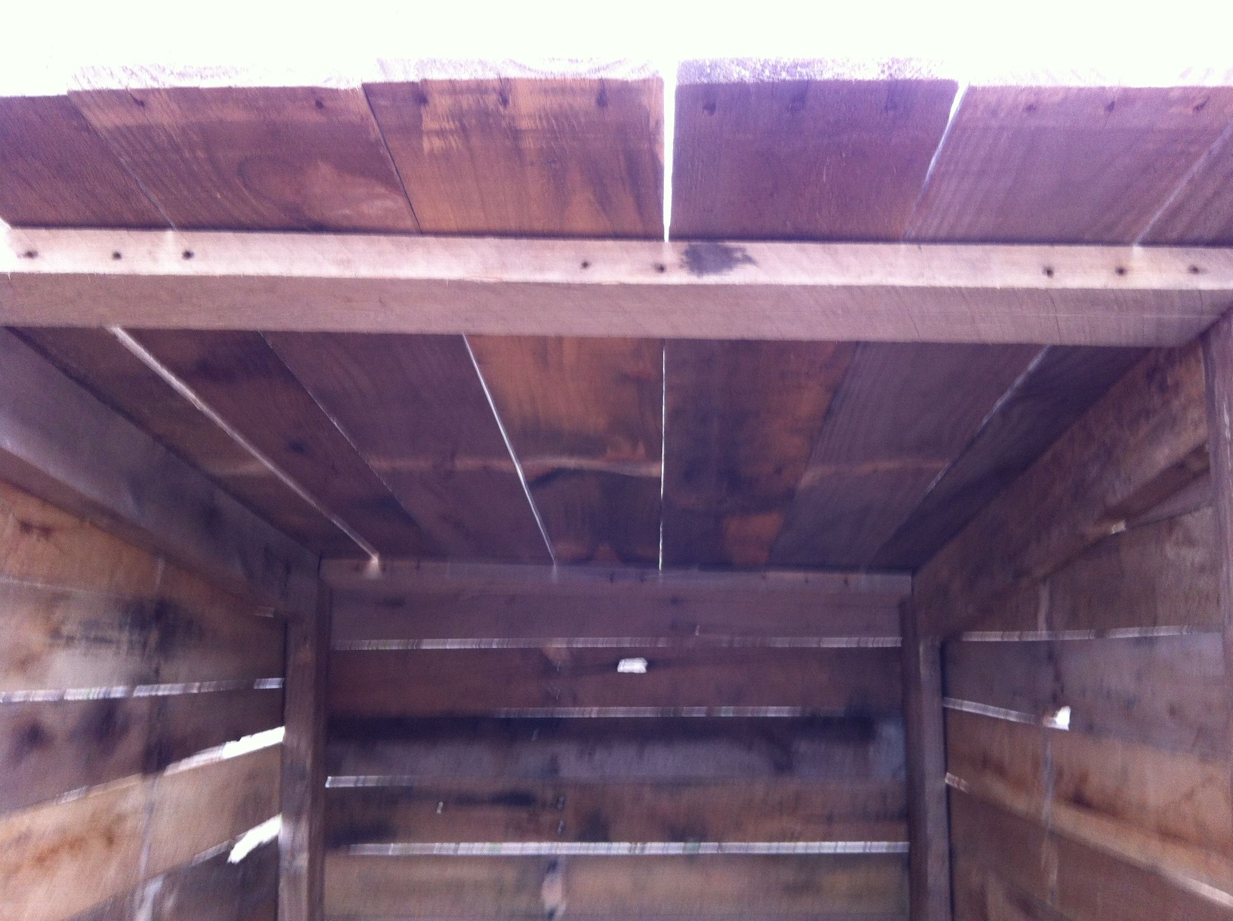 How to Build an Outhouse From Pallets 12 Steps Instructables