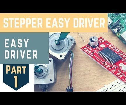 Control Stepper Motor With Mobile | RaspberryPi | EasyDriver