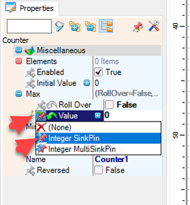 In Visuino Set Components