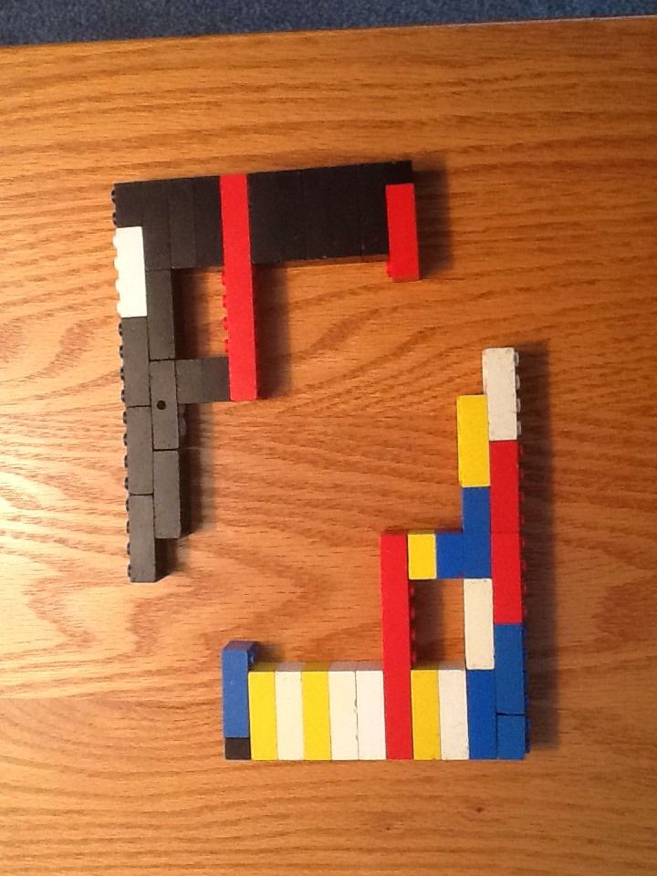 Lego Dueling Pistols