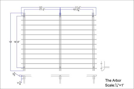 Garden Arbor : 7 Steps (with Pictures) - Instructables